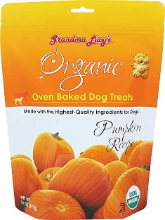 Grandma Lucy's ORGANIC Pumpkin treats 14oz bag