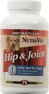 Nutri-Vet Hip & Joint Early Care Chewable Tablets 75 count